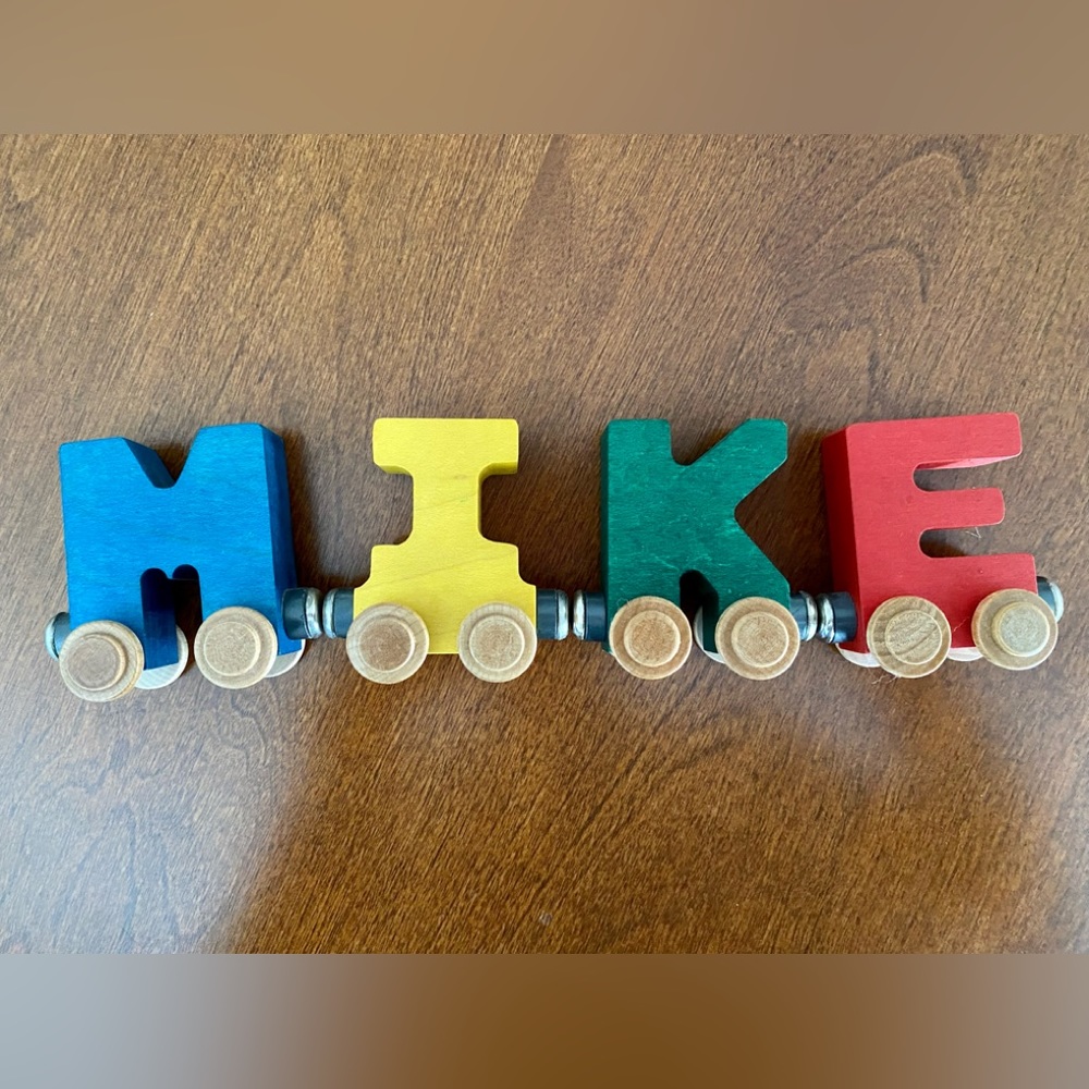 Mike Name Magnetic Train - Picture 3 of 6